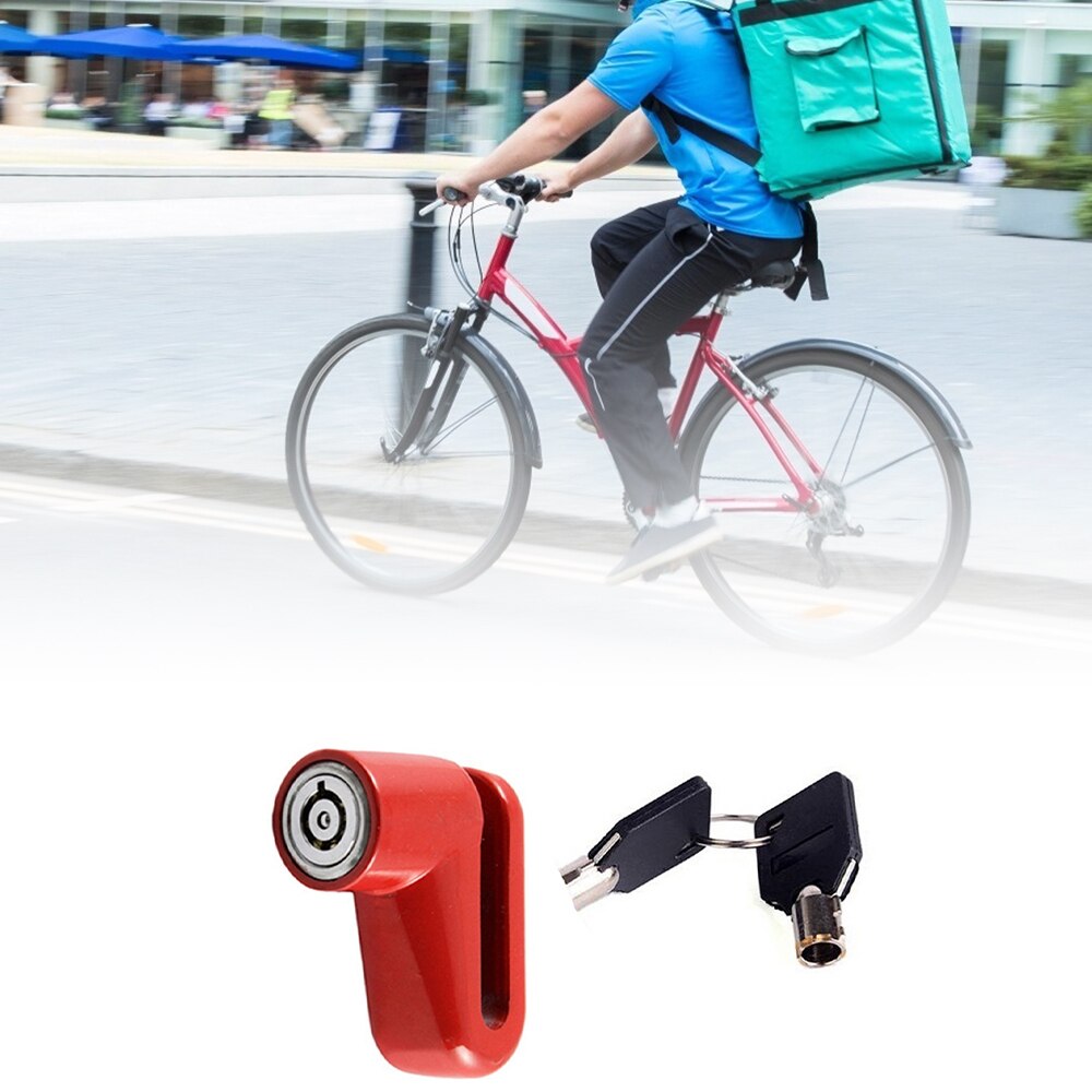 1pc anti diefstal schijf jarru roottorin lukko voor skootteri fiets veiligheidsslot voor ulkomoottori fiets fietsen tarvikkeet