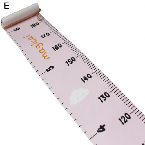 Baby Child Kids Height Ruler Growth Chart Measure Wall Sticker Decals Home Bedroom School Decor: E