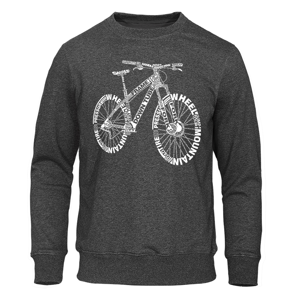 Mountain Bike Cycling Hooded Bicycle Amazing Sweatshirt Men Casual Oversized Clothing Crewneck Breathable Hoody Hip Hop Hoodie