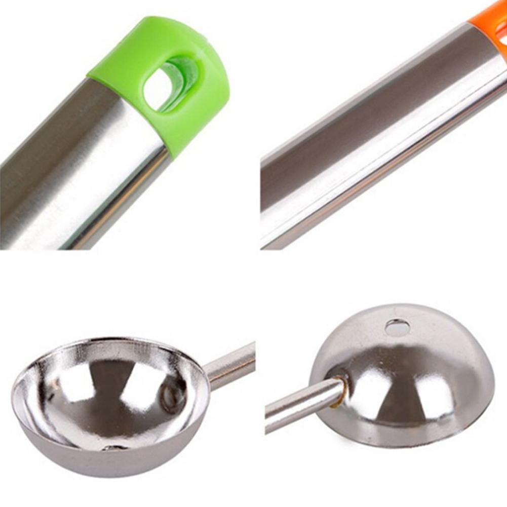 Herramienta de cocina de acero inoxidable para Hacer bolas de fruta, melón, cuchara de helado