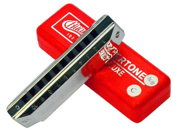 Huang Harmonica 10 Hole Blues Harmonica Huang 103 Diatone Key of C Armonica Harp Musica Instrumento Huang Harmonica