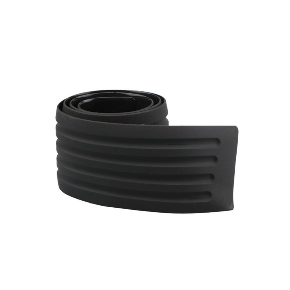Protector de parachoques de automóvil de goma protector de tira de protección contra arañazos protector de parachoques trasero pegatina protectora de coche