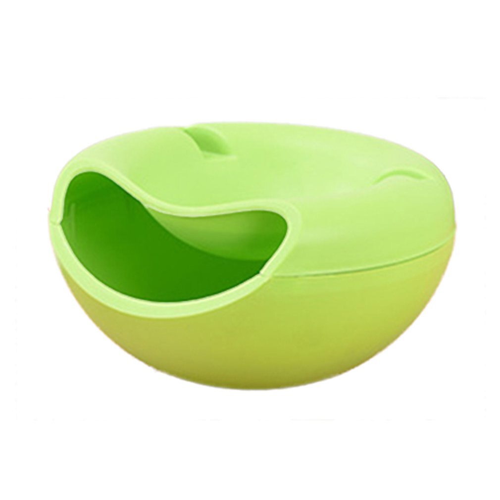 Dubbele Laag Meloen Zaad Schotel Zitkamer Plastic Droog Fruit Mand Lui Persoon Neemt Meloen Zaad Ware Droog Fruit Box: green
