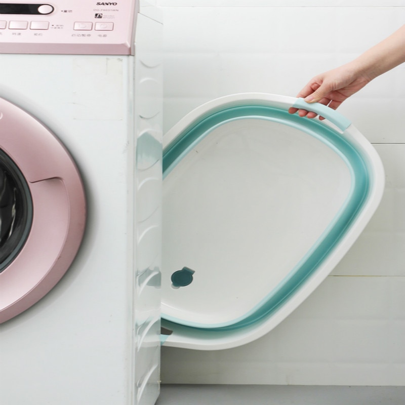 King size vaskerum hjem intelligent termostatisk bassin tyk rektangulær bassin skridsikker multifunktionelt badeværelse, der kan foldes sammen