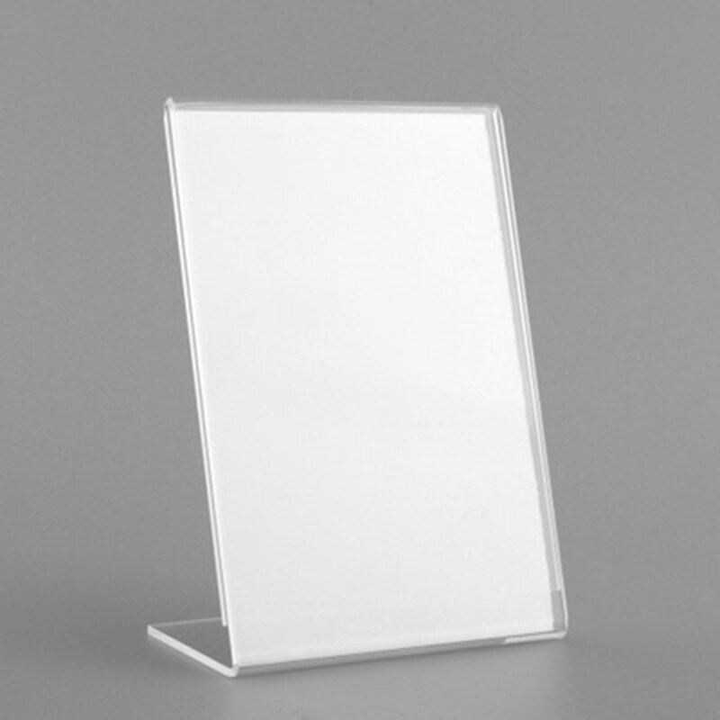 5er -einstellen acryl-displayständer für büro,  a6 kunststoff-nachrichtentafel, menüHalfter, hochschulposter