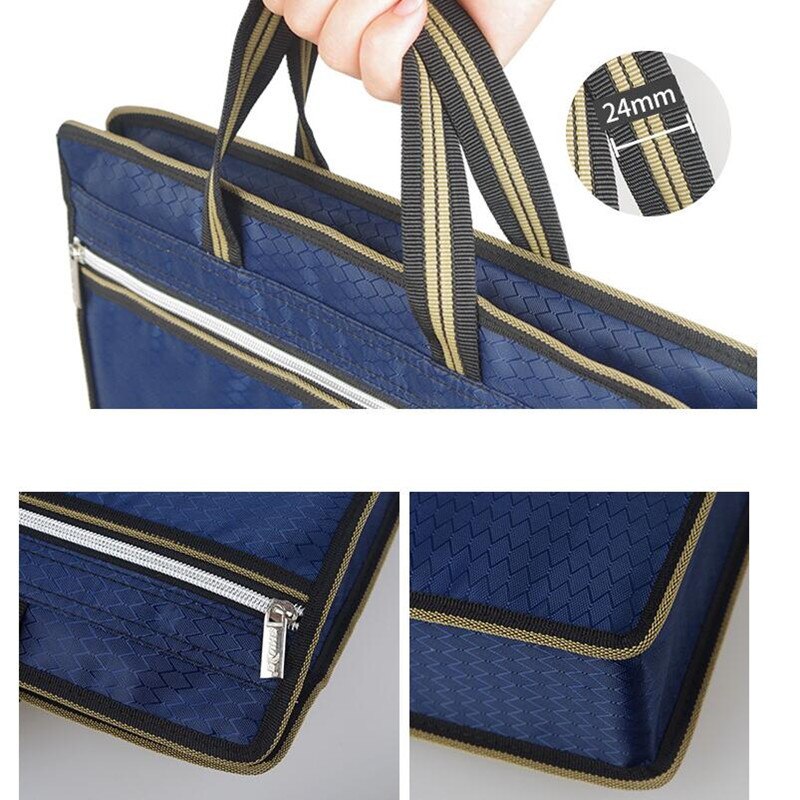 Torba na dokumenty ręka-w-polerować duża teczka na dokumenty teczka na dokumenty teczka na dokumenty wodoodporny Organizer na dokumenty