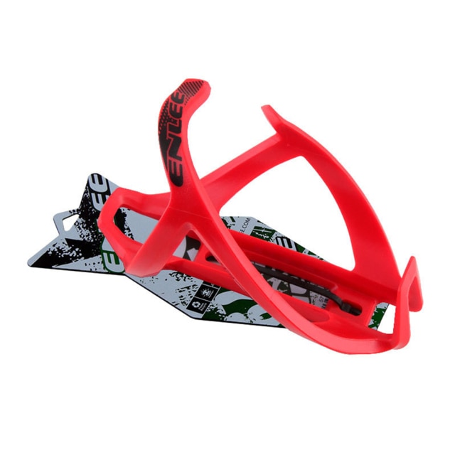 Mtb Racefiets Bidonhouder Bidonhouder Twee-Kleur Plastic Bidonhouder Ultralight Grijs Roze Fles Houder: Rood