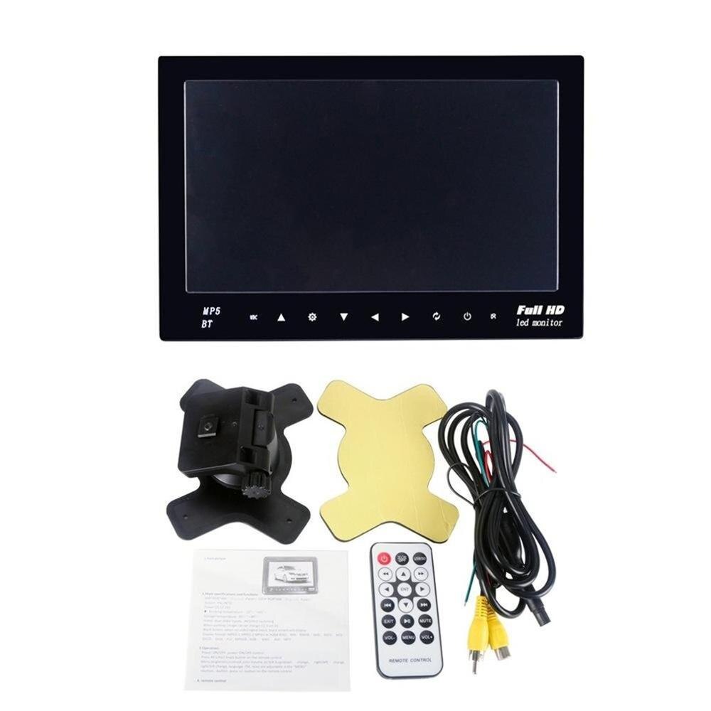 7-Polegada ultra-fino mp5 monitor de mesa suporte de exibição do carro suporte de exibição vários idiomas 16:9/4:3 conversão