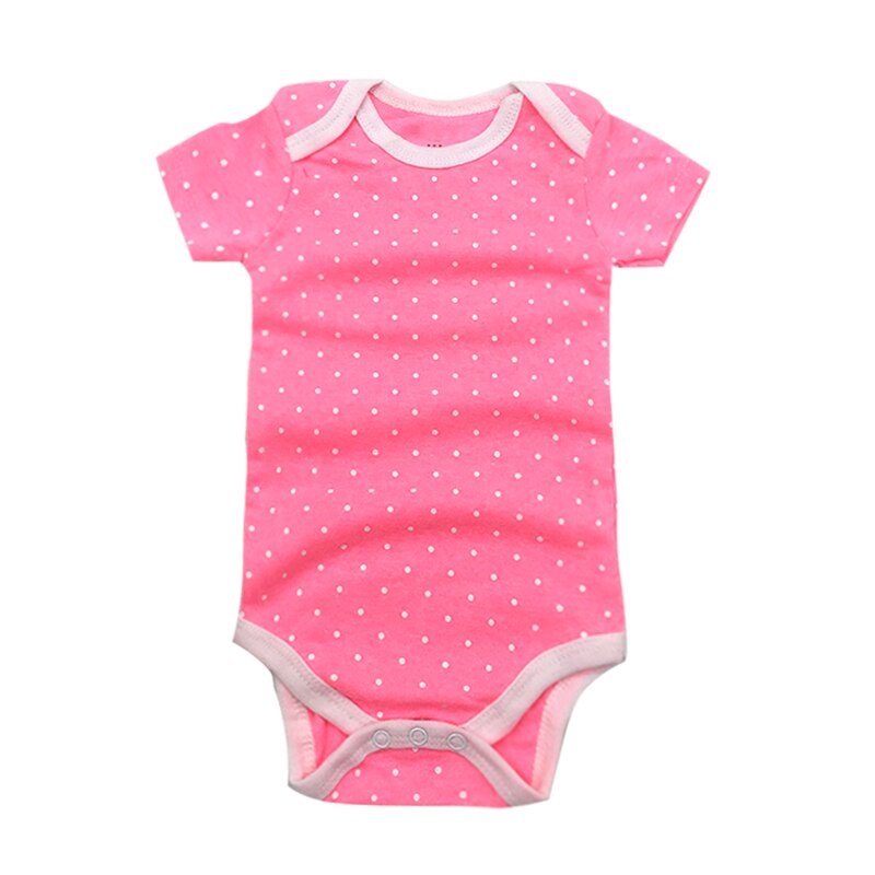 Barboteuse à manches courtes pour bébé garçon, 5 pièces/lot, barboteuse en coton pour -né