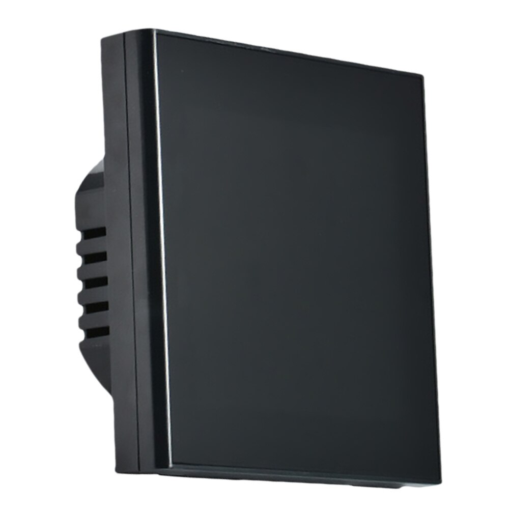 Intelligent Remote Floor Heating Thermostat High Power Temperature Controller for Water Heating (Black)