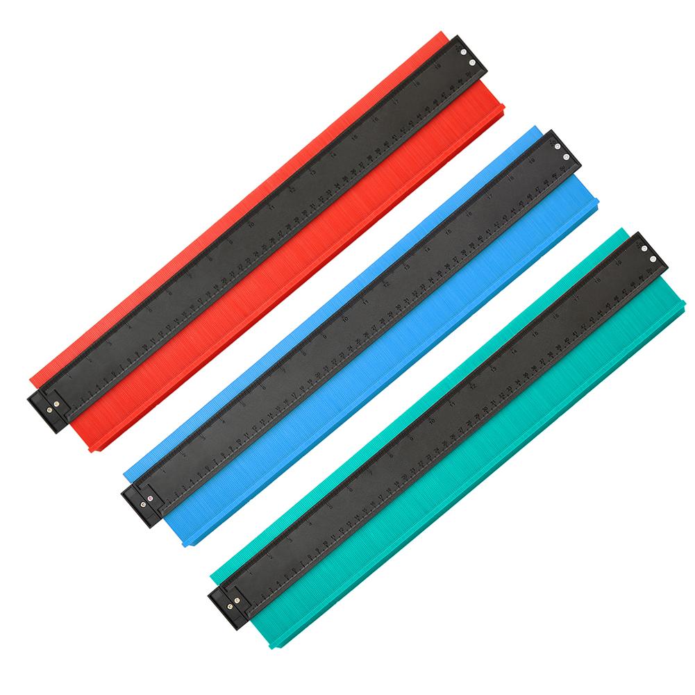 20 Inch Profilometer Tile Edge Forming Measuring Rule Wood Marker Profiler Universal Tool Accessories Aluminum Alloy Frame