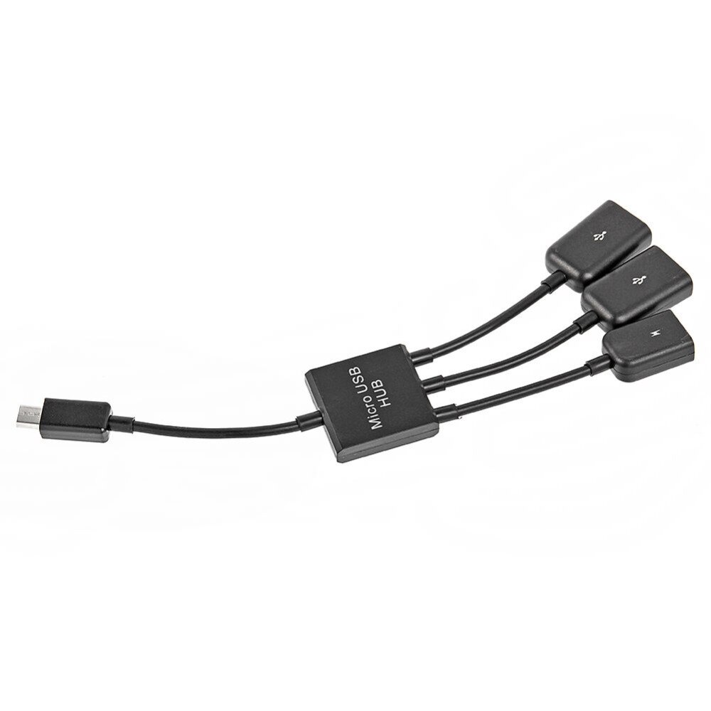 4 Port 3 In 1 Micro Usb Power Opladen Otg Hub Cable Adapter Converter Extender Voor Mobiele Telefoons Voor Samsung galaxy