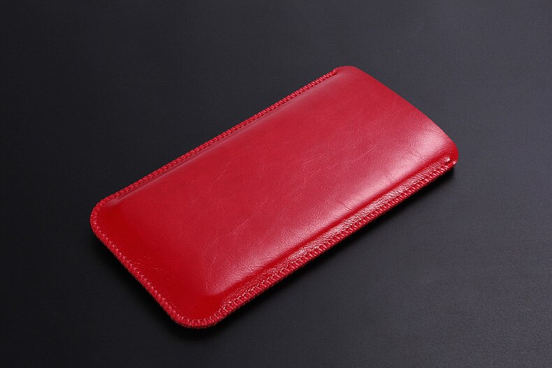 Pour LETV LeEco LE MAX 2X820X829 5.7 "luxe microfibre cuir manches téléphone sac housse étui pour LE MAX 2X820X829: red
