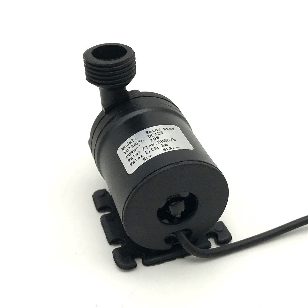 thumbnail interactive-video image 1 of AD20P-1230C Ultra-Quiet DC 12V 3M 240L/H Brushless Submersible Water Pump With Cable 45cm 1 of 11
