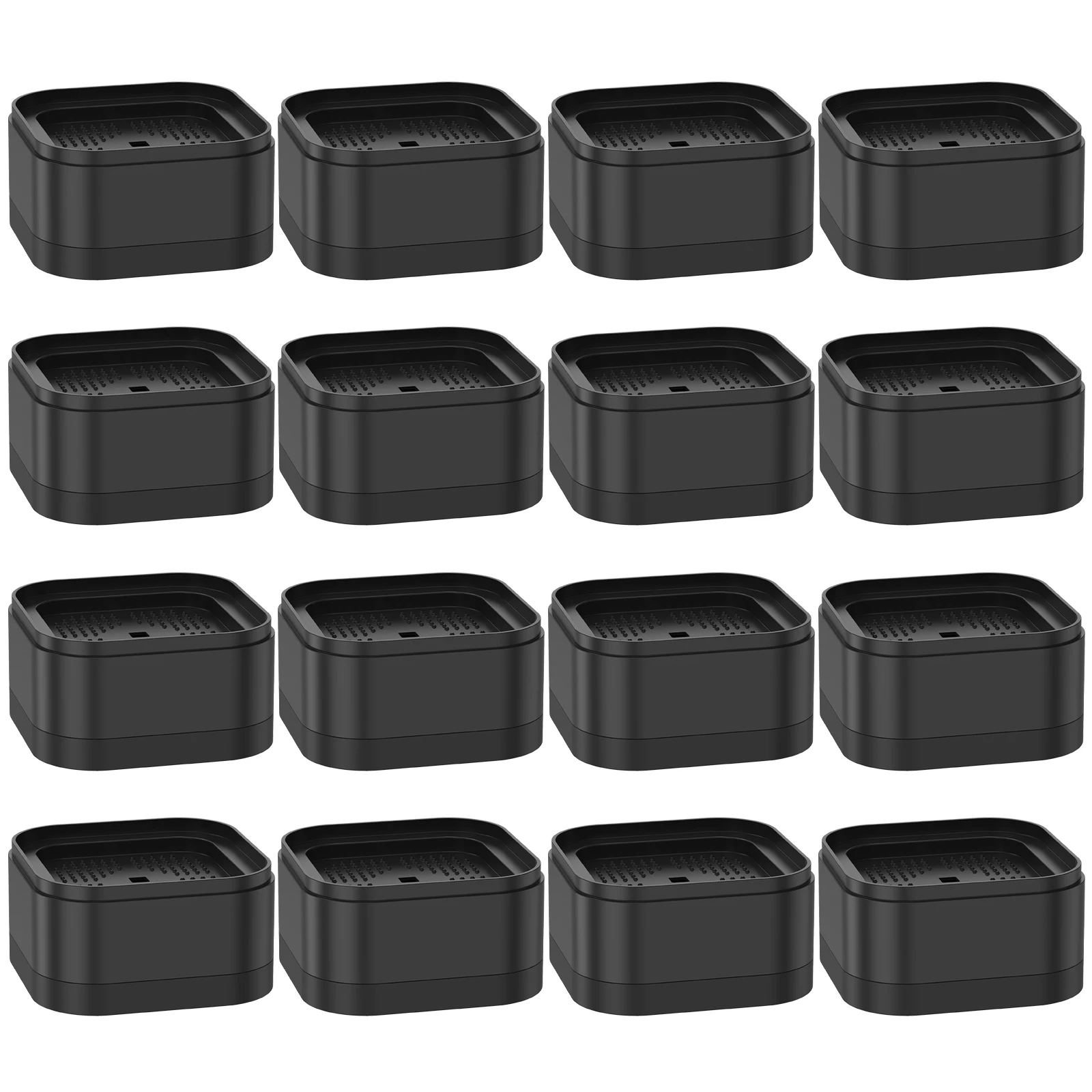 8/16 Pcs Furniture Risers Heavy Duty Bed Chair Table Heightening Foot Pad Non-slip Floor Protecto Furniture Feet Leg Lift: Army Green