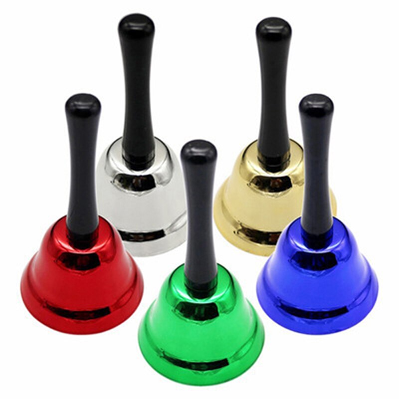 1pc Novel Lightweight Metal Bell Ring For Bell Table Bell Restaurant Home Hotel