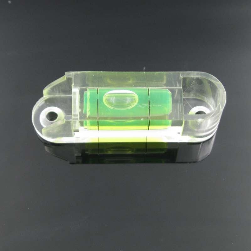 HACCURY Plastic waterniveau Indicator Mini waterpas waterpas flacon met Montage gat: 151555