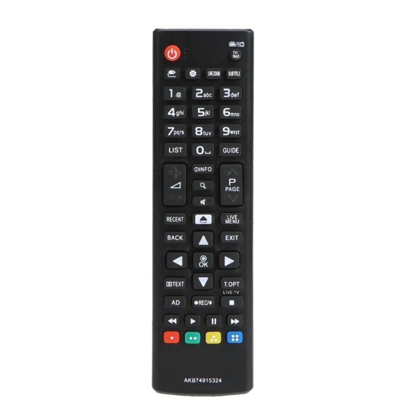 Télécommande de remplacement de TV pour LG AKB74915324 LED LCD TV ABS plastique Smart TV noir télécommande pour la maison