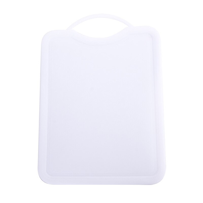 Keuken Snijplank Pp Plastic Snijplank Keuken Accessoires Non-Slip Cut Fruit Board Keuken Snijplank: Creamy-white