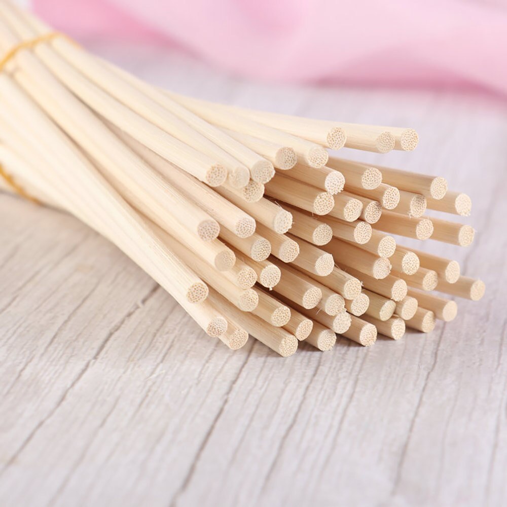 100Pcs Rotan Reed Sticks Geur Reed Diffuser Aroma Olie Diffuser Rotan Sticks Voor Thuis Badkamers Geur Diffuser