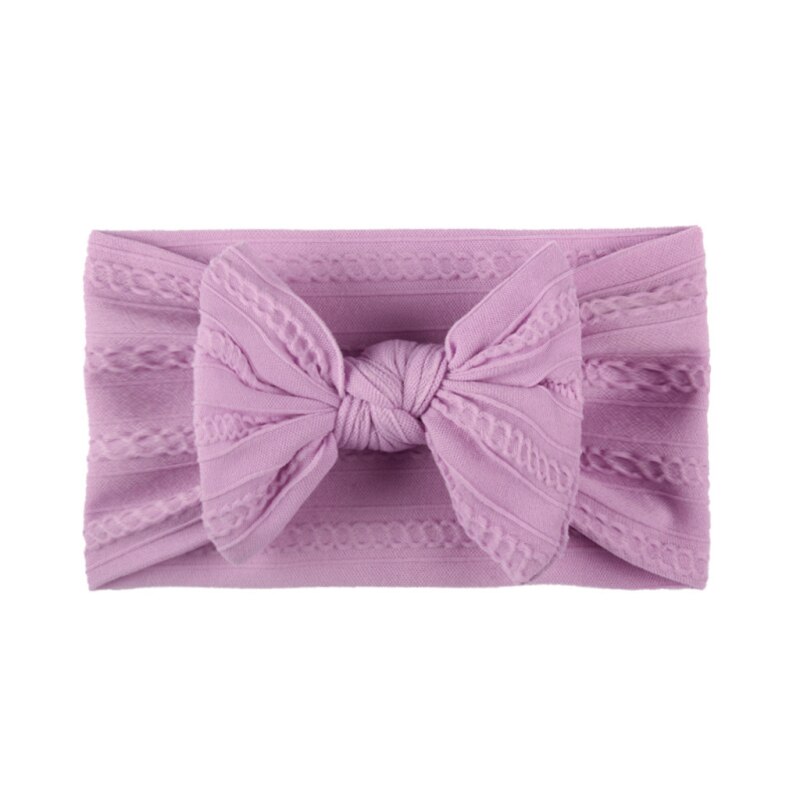 1Pcs Floral Bows Baby Headband Dot Bowknot Hairband Baby Girl Headbands nylon chiffon Kids Hair Band Girls Hair Accessories: 10