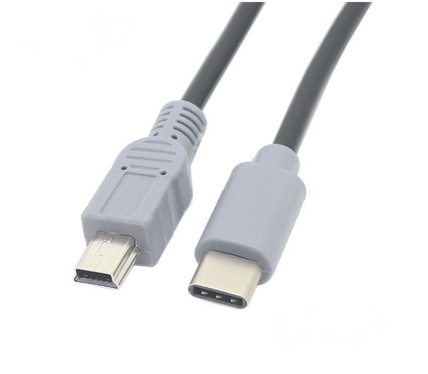 USB 3.1 Type-C USB-C naar Mini USB 5 p Data Sync Voeding Charger Cable Koord