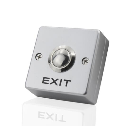 Exit button for Access control zinc alloy Material the Bottom Box Door Push Exit Door Release Button Switch: Z53