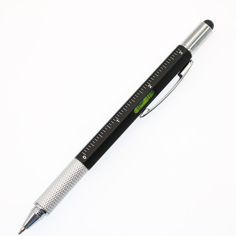 1pc Novelty Multi-Function Screwdriver Ballpoint Pen Touch Screen Metal Tool Pen Children Stationery School Office Supplies: C