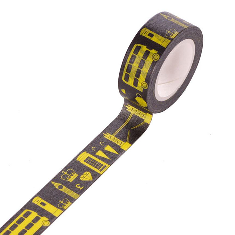 Retro de personaje de dibujos animados japonés Washi Tape de papel adhesivo álbum Etiqueta de cinta adhesiva Scrapbooking DIY etiqueta engomada