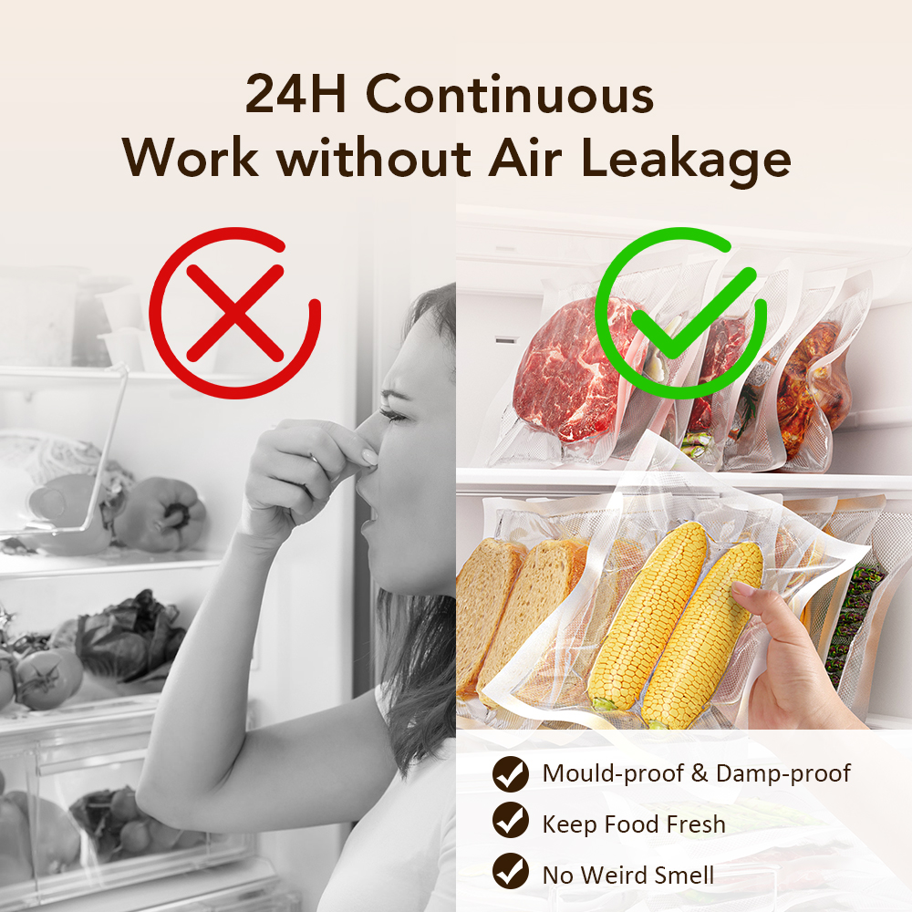 Vacuum Sealer Machine Dry Moist Vacuum Sealer Machine with Bag Storage Air Sealer Machine for Food Storage and with Starter Kit