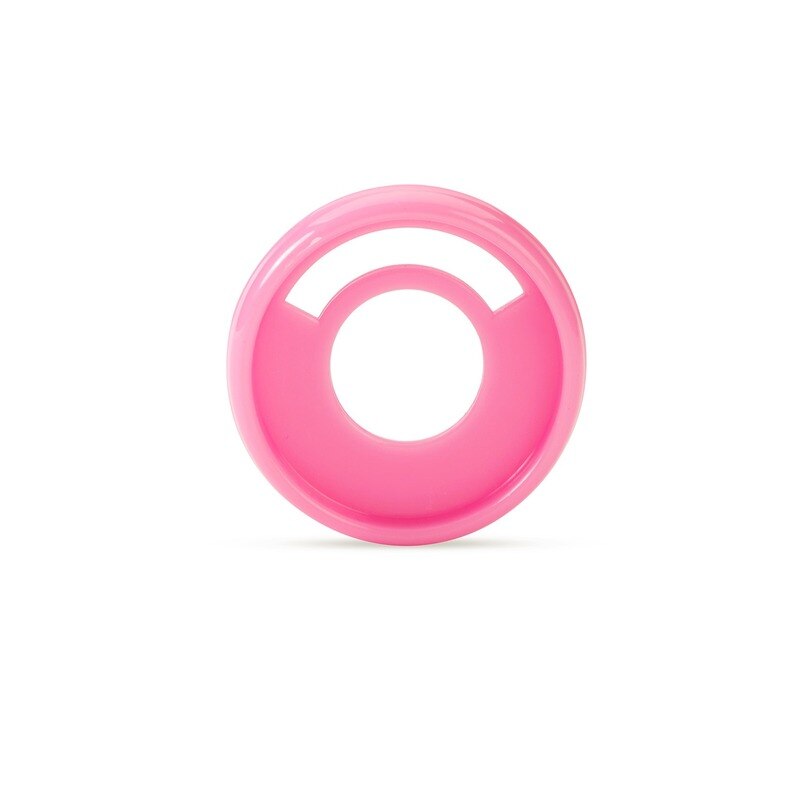 Anneau de reliure en plastique multifonction, 20 pièces, 28mm, trou rond, peut transporter un disque de reliure pour stylo, fournitures de reliure pour ordinateur portable à feuilles mobiles: Rose Red