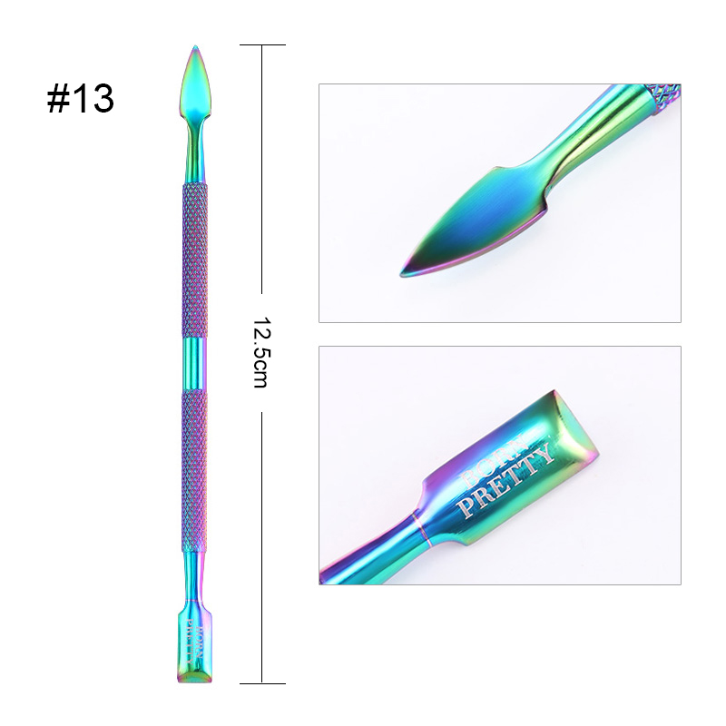 BORN PRETTY 1 PC Nail Art Tool Nipper Nail Cuticle Scissor Dead Skin UV Gel Remover Pusher Nail Stamper