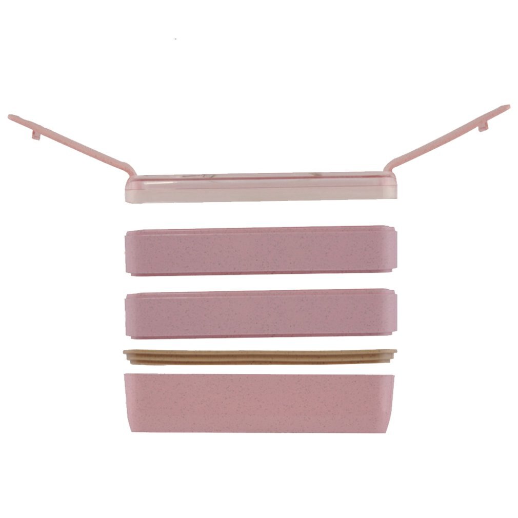 3 Layer Plastic Lunch Boxes Containers for Food Microwave Bento Box For Student Portable Food Storage Lunch Case Picnic