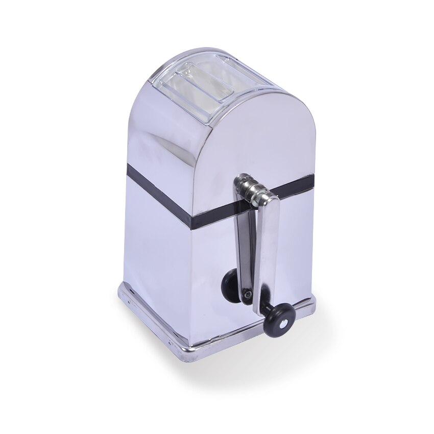 1PC Manual Ice Crusher Shaver machine Snow Drink Slushy Maker Blender Cocktail Maker stainless steel shaved ice shaver machine