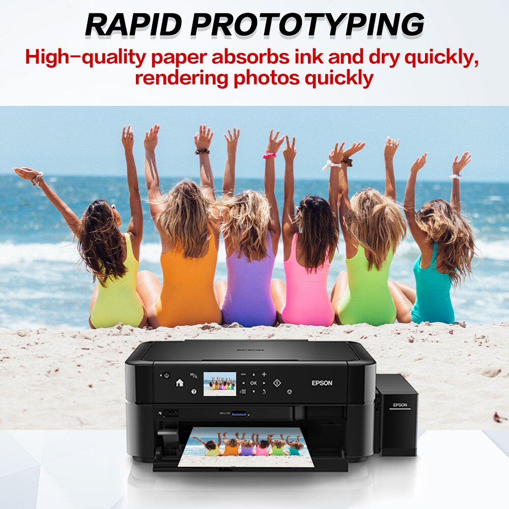 Matte Photo Paper 20 Sheets A4 Paper Adhesive paper for for Inkjet printer inkjet sticker photo paper 210 X 297mm Matte paper