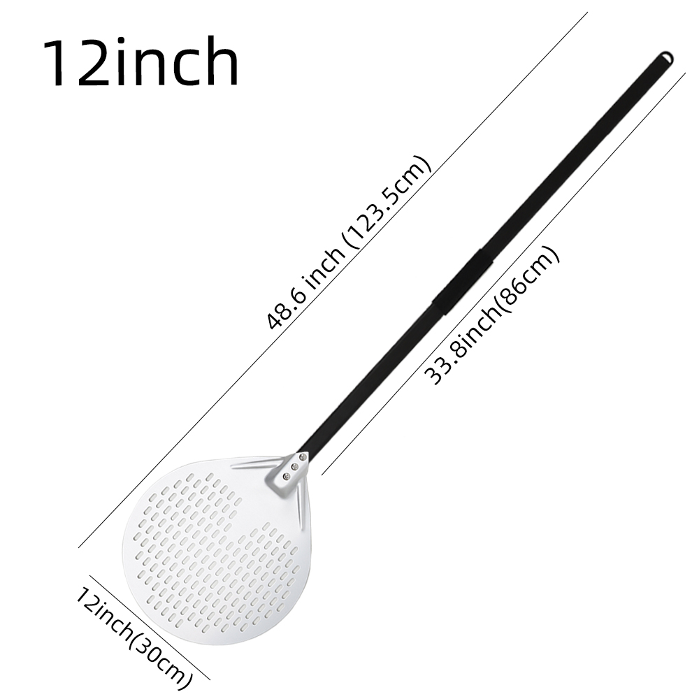 Grote Pizza Schil Schop Oven Paddle Accessoires Voor Pizza Schuif Draaien Schil Keuken Broodbakmachine Bakoven Gadgets Pizza Tool: plum