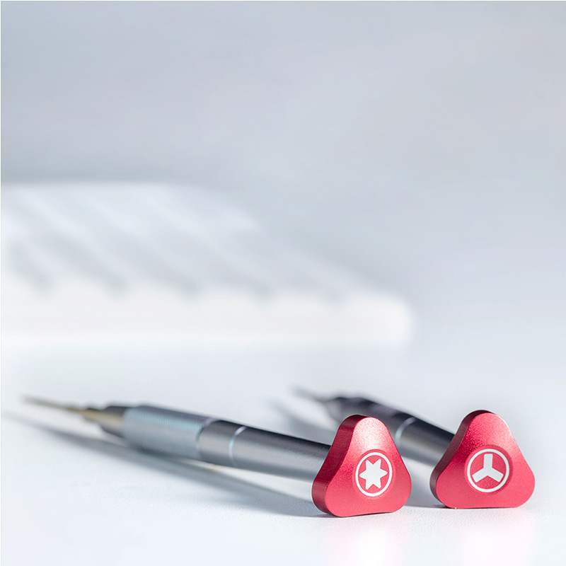 QIANLI-destornillador 2D desmontar teléfono móvil, herramienta de apertura de tornillo para iPhone y Android, resistencia al deslizamiento de precisión