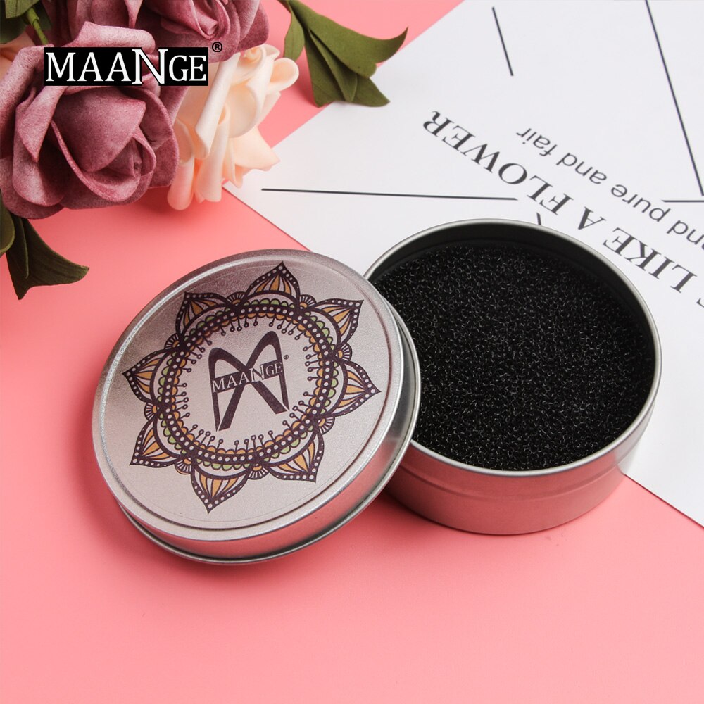 MAANGE Pennello Trucco Pulitore della Spugna + 3Pcs Soffio di Rimozione di Colore Dal Pennello Ombretto Spugna Cleaner Tool Per Lavare Fare up Pennelli Nuovo