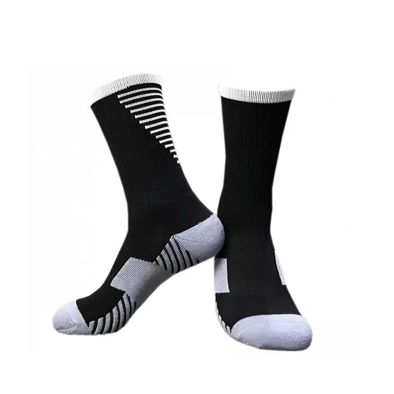 Voksen fotball sokker anti slip herre sports fotball sokker 18 pustende strømper utendørs trening absorberer svette