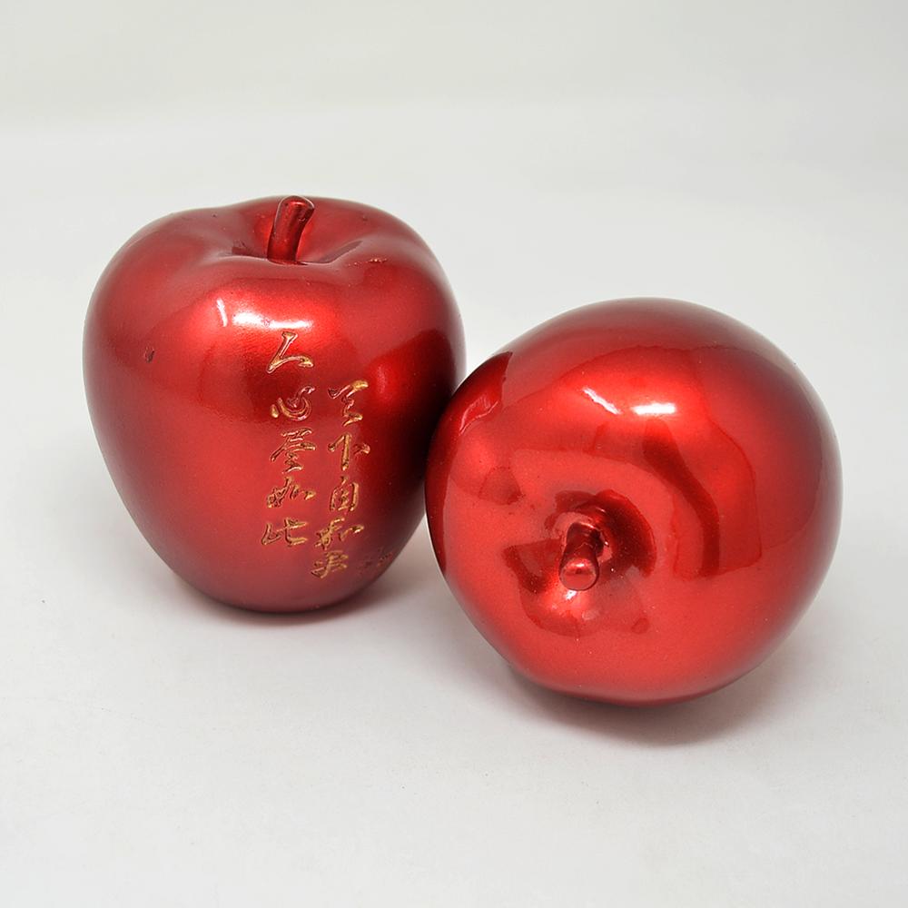 Red Peace Apples 2PCS W4260