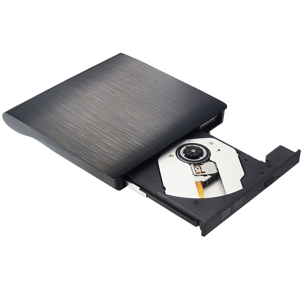 Slanke Externe Optische Drive Usb 2.0 Dvd Combo Dvd Rom Speler CD-RW Brander Schrijver Plug En Play Voor Macbook Laptop desktop Pc
