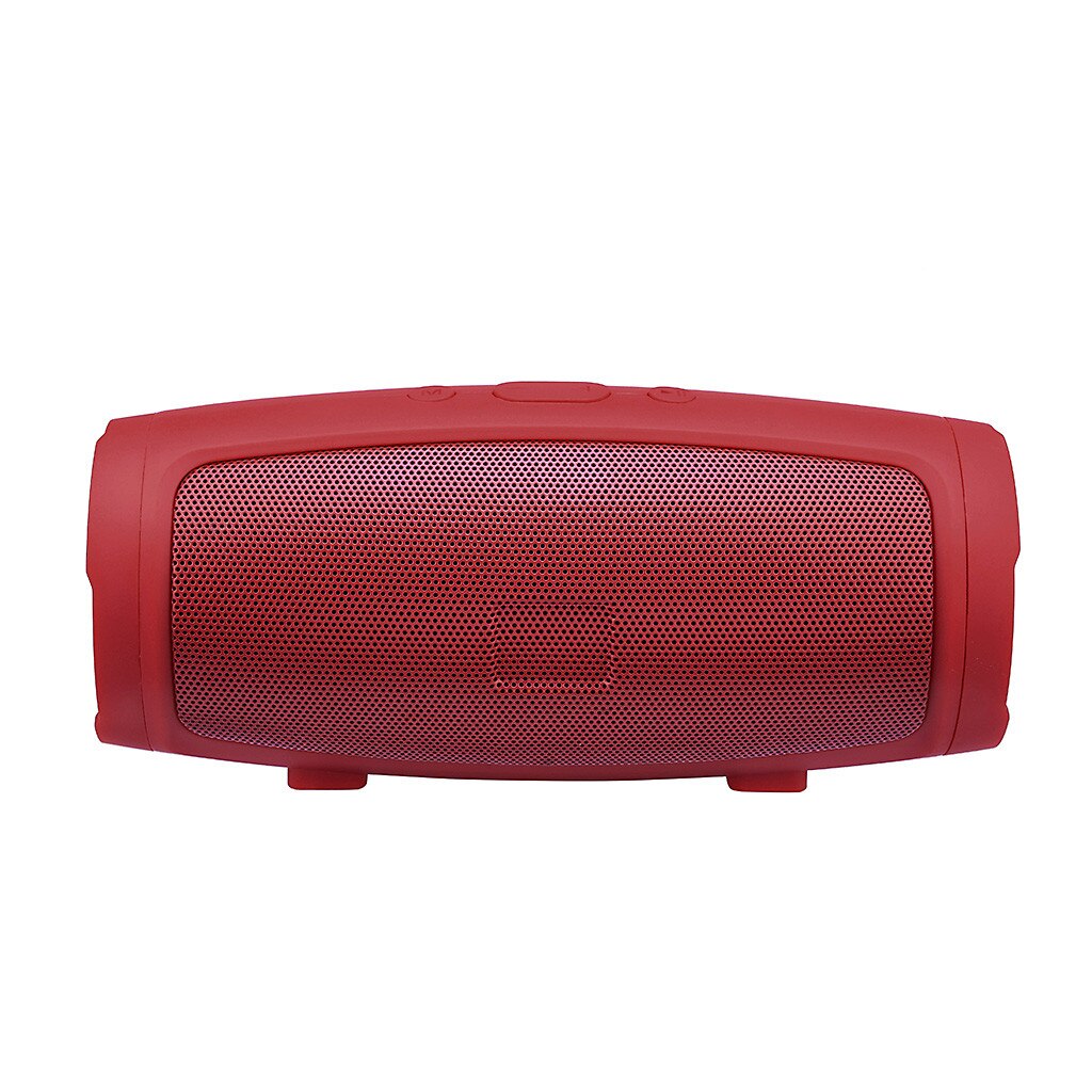 For Jbl Charge 3 Speaker Mini Portable Bluetooth Speaker Waterproof Wireless Speakers Stereo Music Pairing USB Charging Outdoor: Red