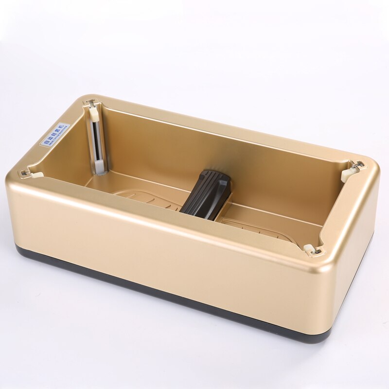 Sapata automática da máquina da capa da sapata do pé da máquina descartável da sapata da caixa smart sapata com 100pc capa da sapata