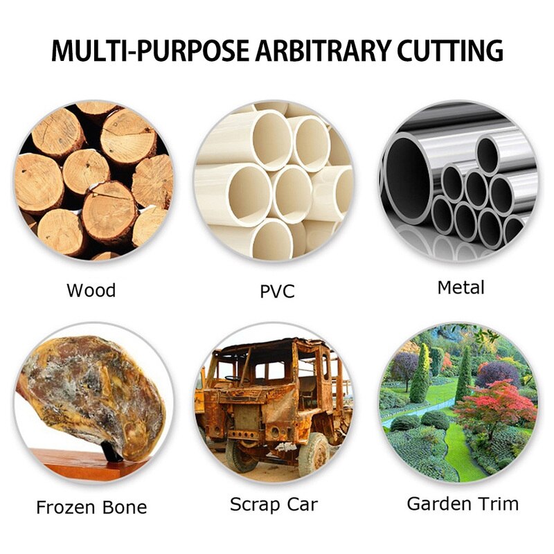 4/10Pcs Reciprocating Saw Blade High Carbon Steel Bimetal Parts for Wood Metal Multi Saber Saws Cutting Power Tools Accessories