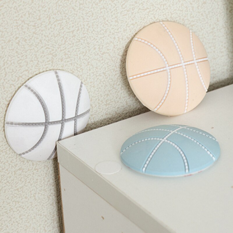 1 stuks deurstok schattige golf basketbal volleybal styling rubberen spatbord handvat deurslot beschermpad bescherming