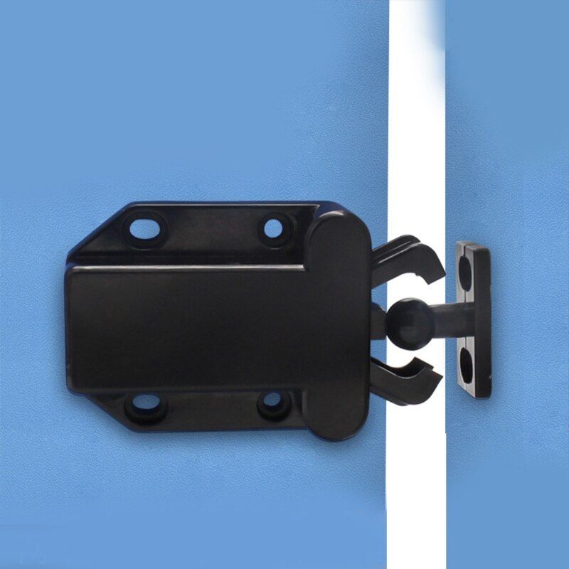Door Push Latch Single Door Touch Latches Chassis Cabinet Rebound Bolt Furniture Push Lock Open the Door Without Handle
