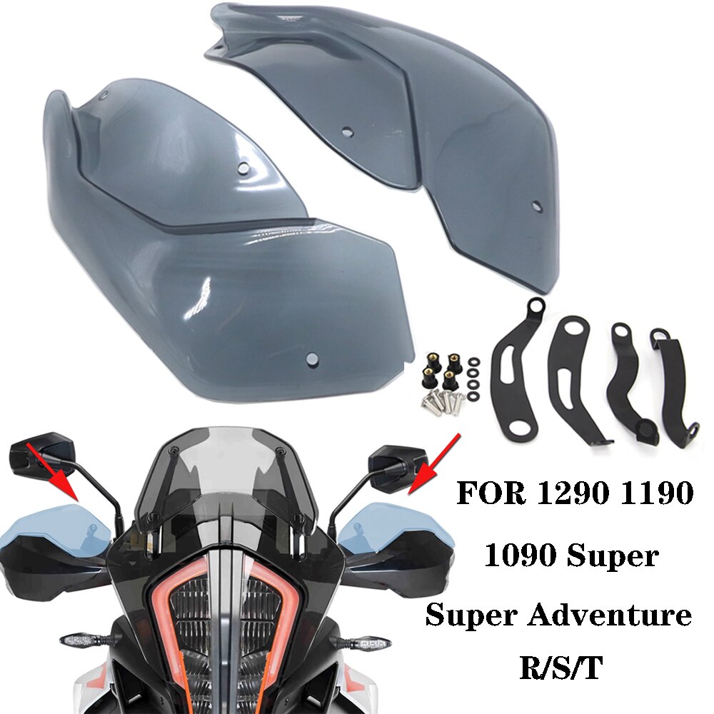 FÜR 1290 1190 1090 Super Adventure R/S/T Handschutzverlängerungen Handschildschutz Windschutzscheibe