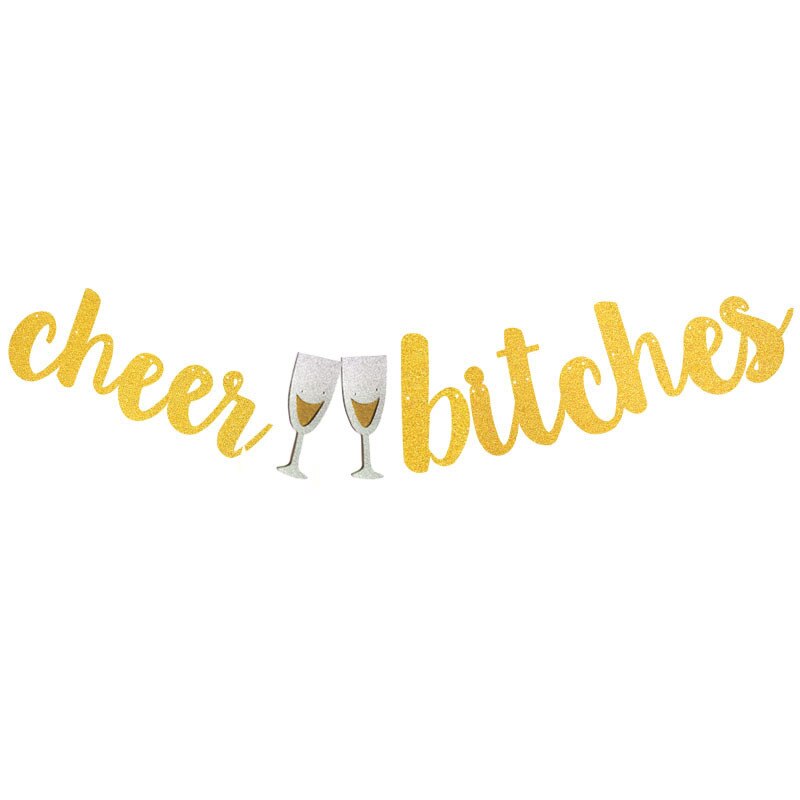 Hochzeit Banner Verpassen zu Frau Sagte sie Yaaas Diamant Ring Konfetti funkeln Hängen Fahnen Hochzeit Party Dekor Jubel Hündinnen: Beifall Hündinnen