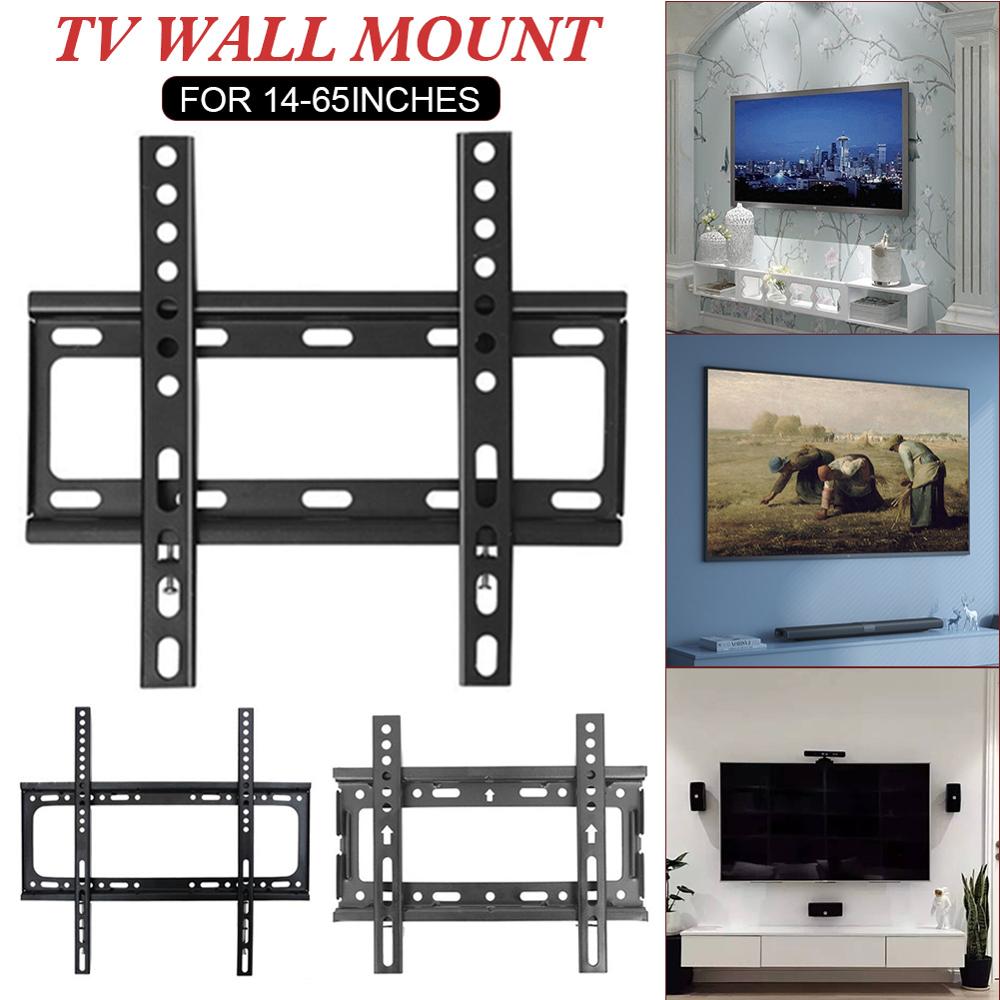 Smart Tilting TV Wall Mount Bracket for Most (14-42/17-43/32-65 inches) Up Dual Arms VESA:200x200/250x200/430x400mm