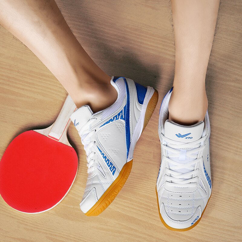 Chaussures de Tennis de Table professionnelles unisexes bas en caoutchouc baskets de sport de ping-pong chaussures de sport respirantes antidérapantes
